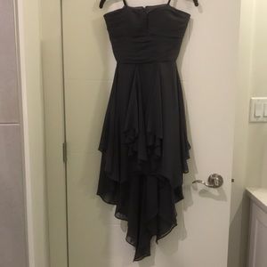 Dark grey Le Chateau strapless dress
